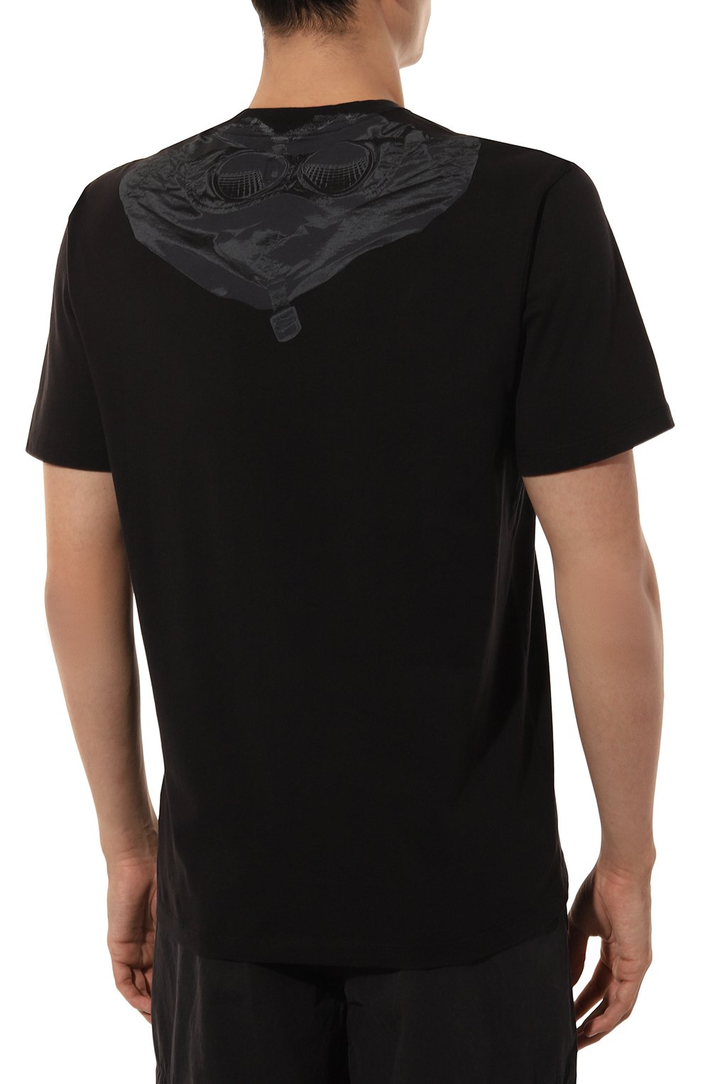 Хлопковая футболка C.P. COMPANY, арт. 17CMTS030A005100W, фото 4