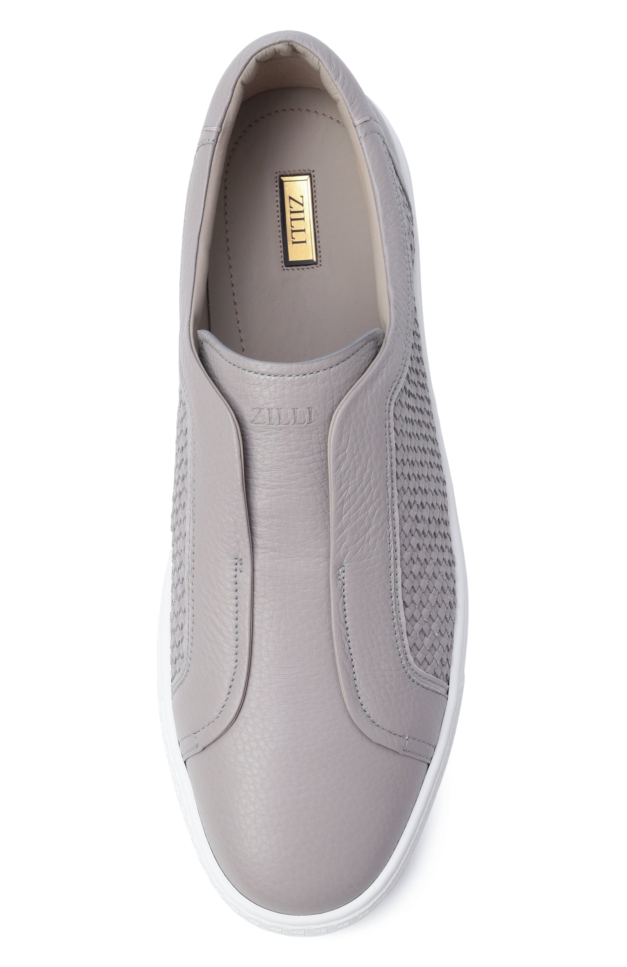 Кожаные кеды ZILLI, арт. H0208DM1961VSTZ01, фото 5