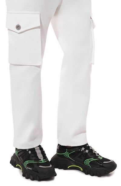 Комбинированные кроссовки b-east BALMAIN, арт. DM1VI350/TNVF, фото 3