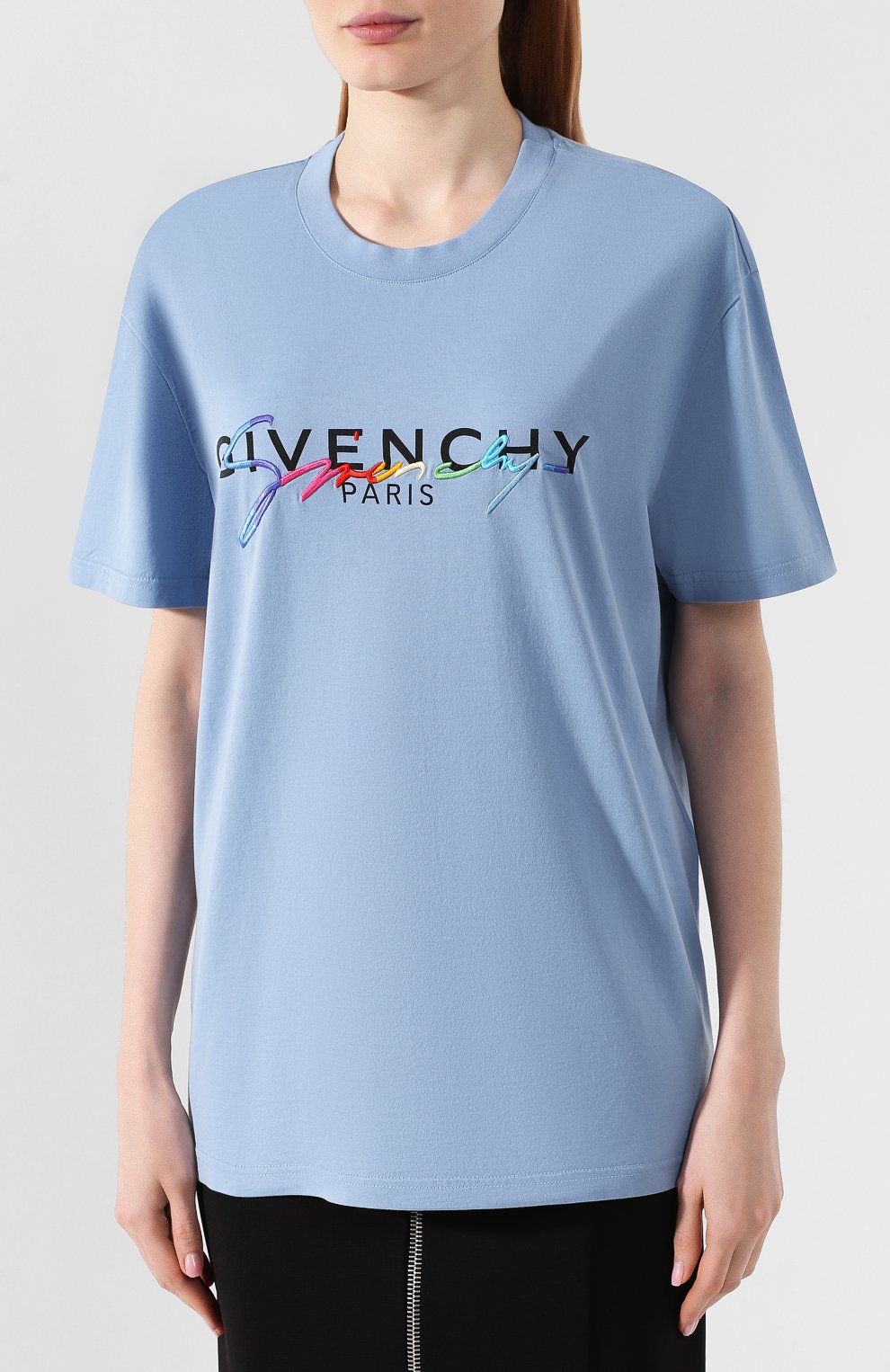 Хлопковая футболка GIVENCHY, арт. BW70603Z2C, фото 3