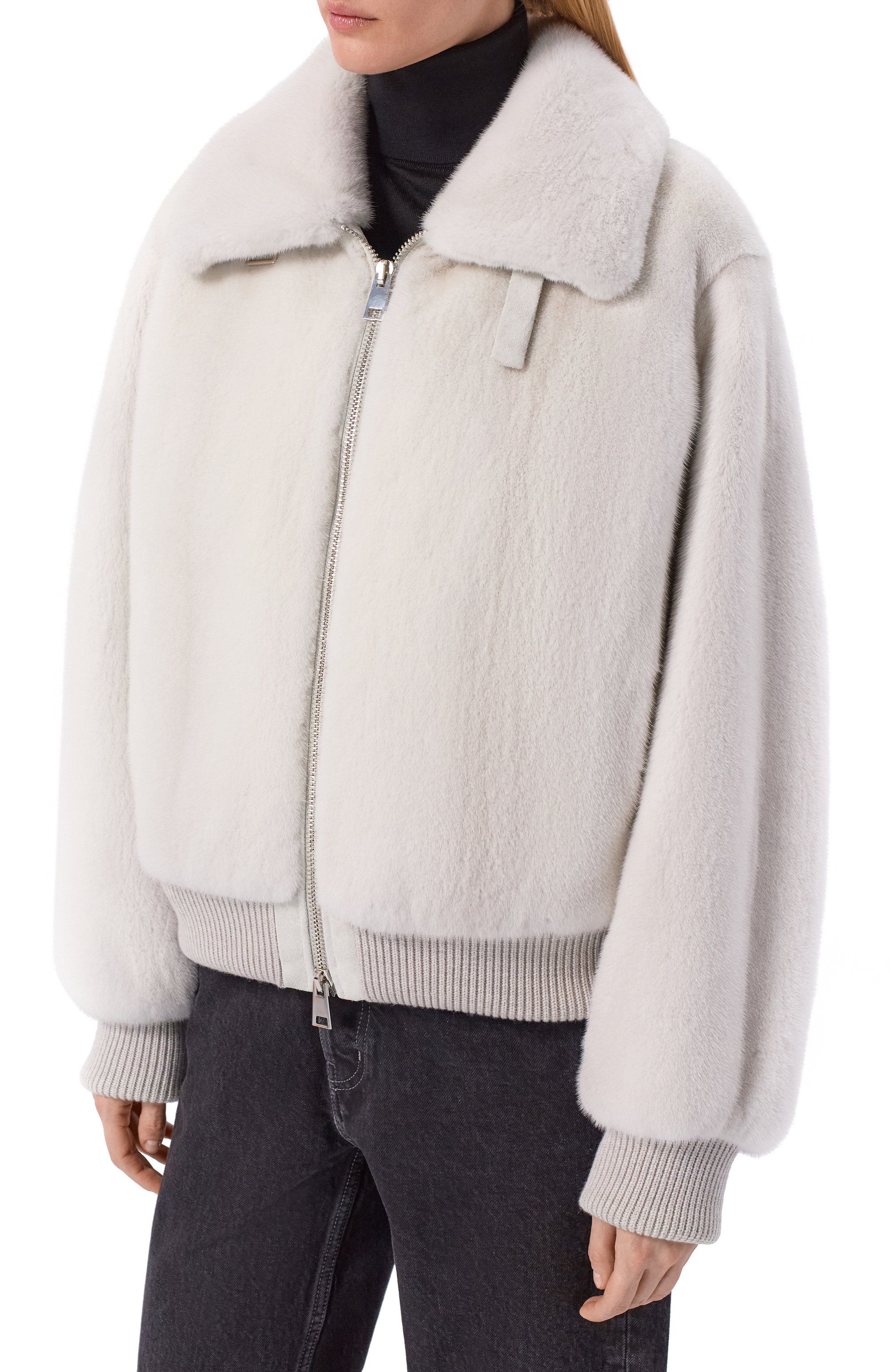 Бомбер из норки VICTORIA KUSENKOVA, арт. 761600008657, фото 3