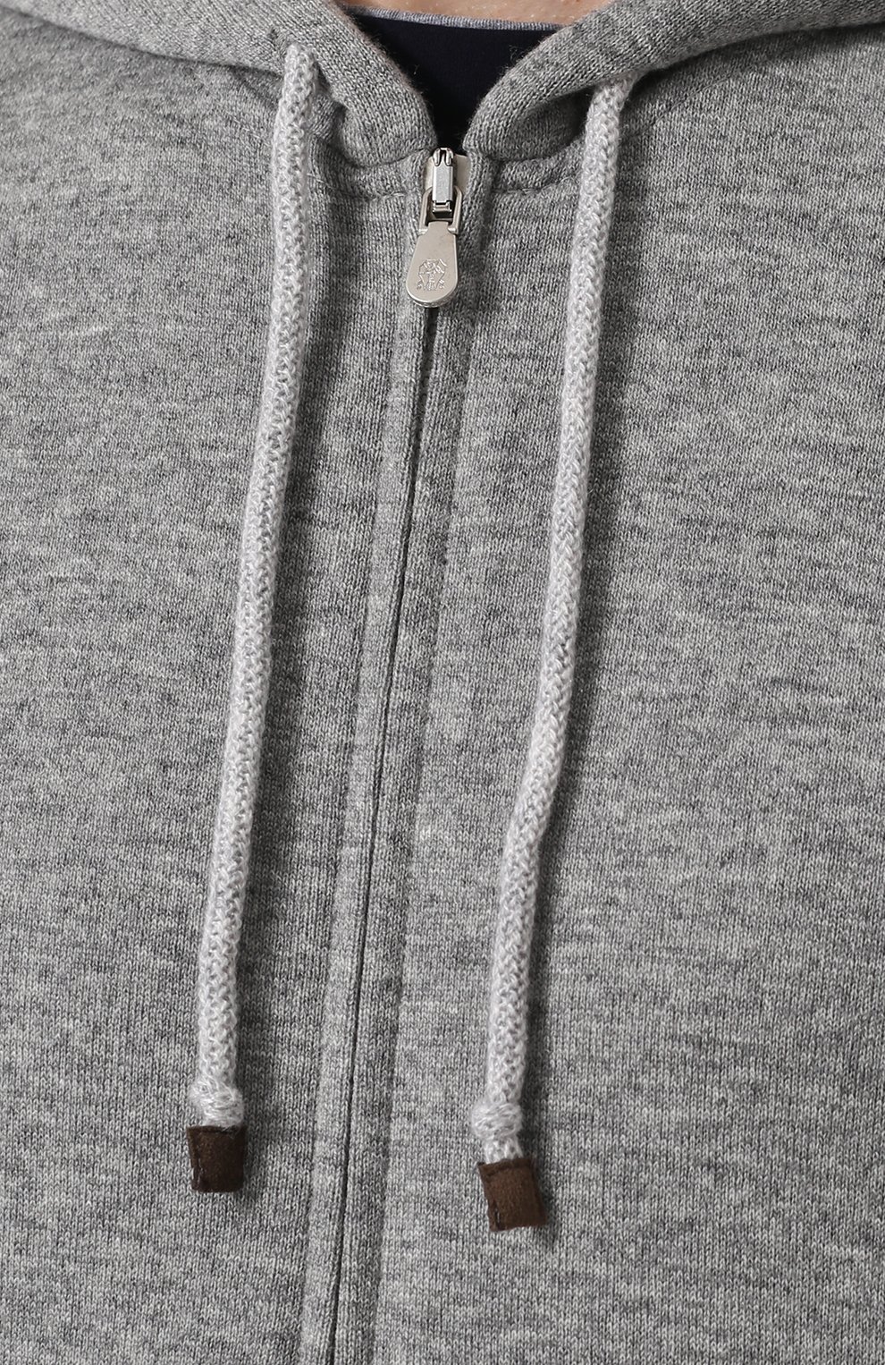 Толстовка из кашемира и хлопка BRUNELLO CUCINELLI, арт. MTU019069G, фото 5