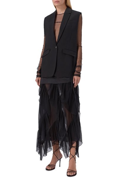 Жилет из шерсти и лиоцелла ISABEL BENENATO, арт. DW620S26, фото 3