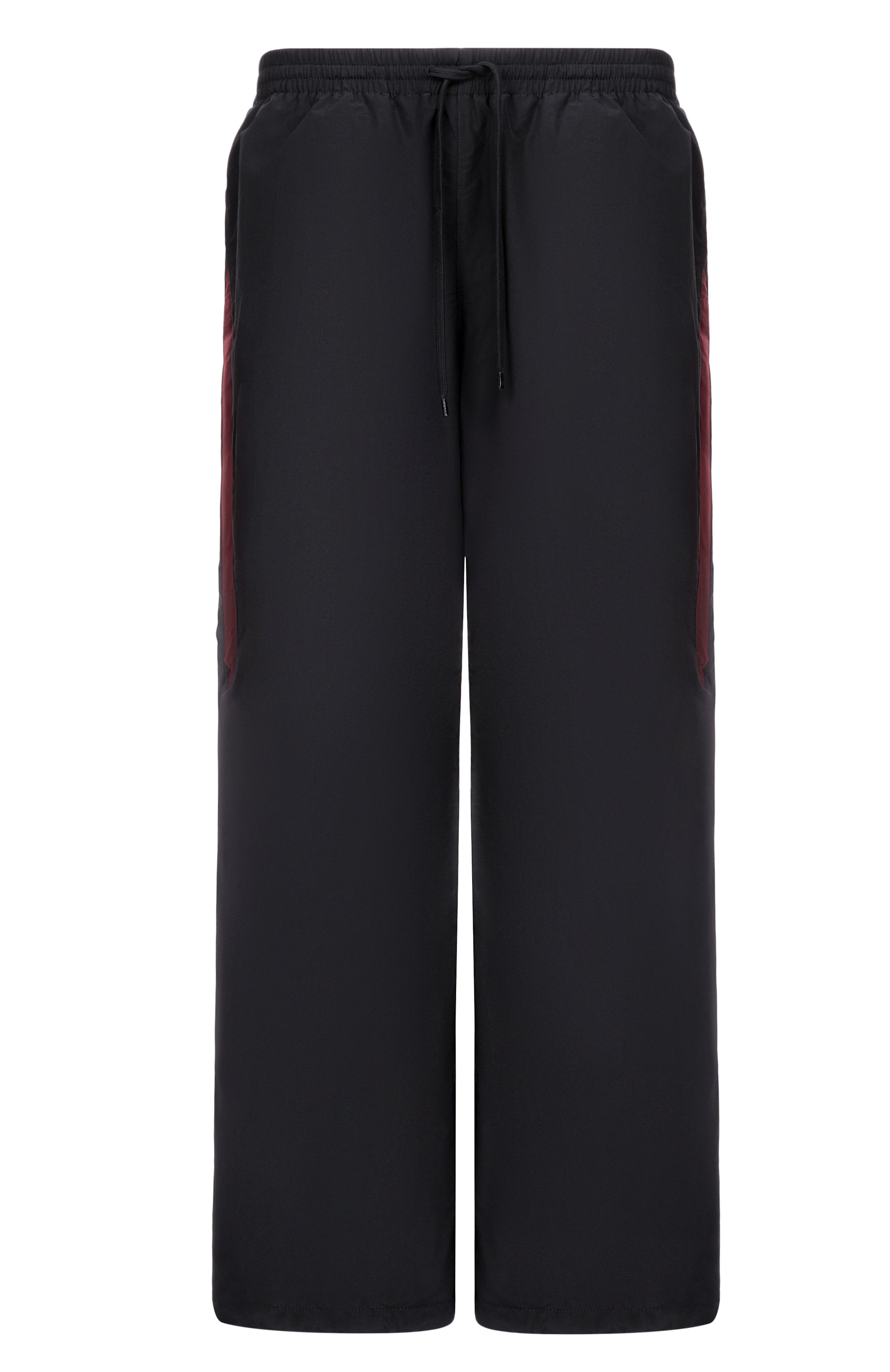 Двусторонние брюки BALENCIAGA черного цвета по цене 240500 руб., арт. 850724/TPQ38, фото 1 Двусторонние брюки BALENCIAGA, арт. 850724/TPQ38, фото 1