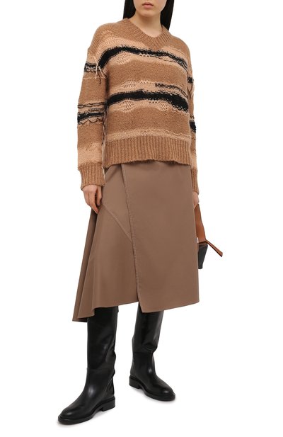 Свитер ACNE STUDIOS коричневого цвета по цене 43500 руб., арт. A60242, фото 2 Свитер ACNE STUDIOS, арт. A60242, фото 2