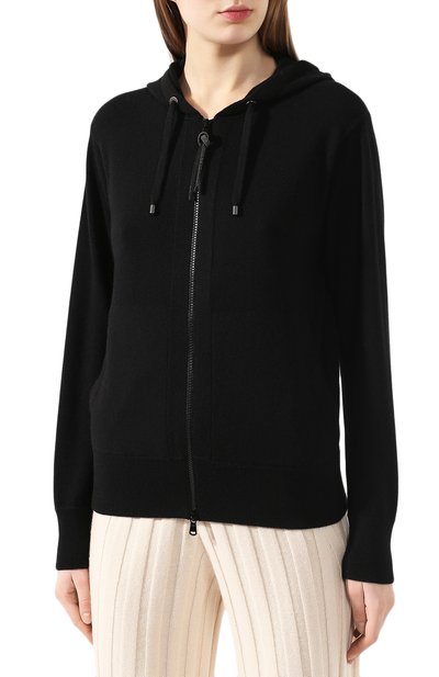 Кашемировый кардиган BRUNELLO CUCINELLI черного цвета по цене 238000 руб., арт. M12169106, фото 3 Кашемировый кардиган BRUNELLO CUCINELLI, арт. M12169106, фото 3