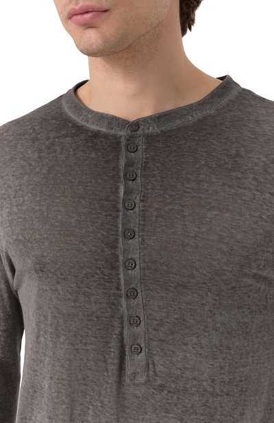 Льняной лонгслив-хенли NEVER ENOUGH, арт. MTL019, фото 5