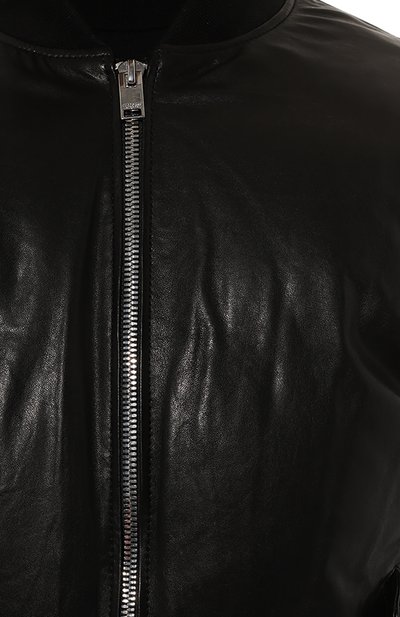 Кожаный бомбер JACOB LEE, арт. MLJ069AW24GB, фото 5