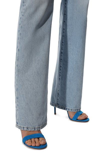 Замшевые босоножки portofino 105 GIANVITO ROSSI, арт. G61096.15RIC.CAMTURC, фото 3