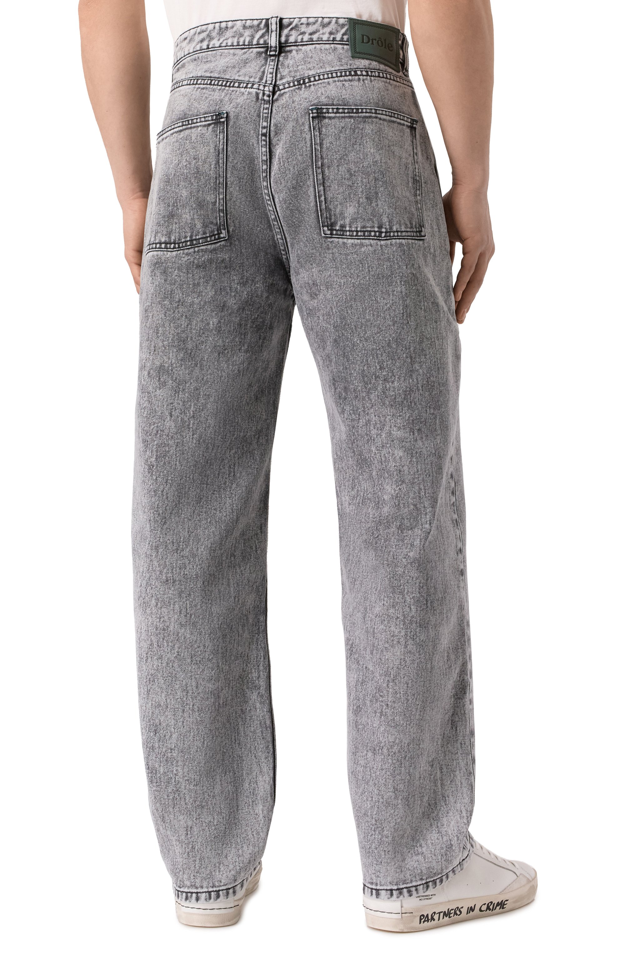 Джинсы DROLE DE MONSIEUR, арт. E-BP164-C0123-GY, фото 4