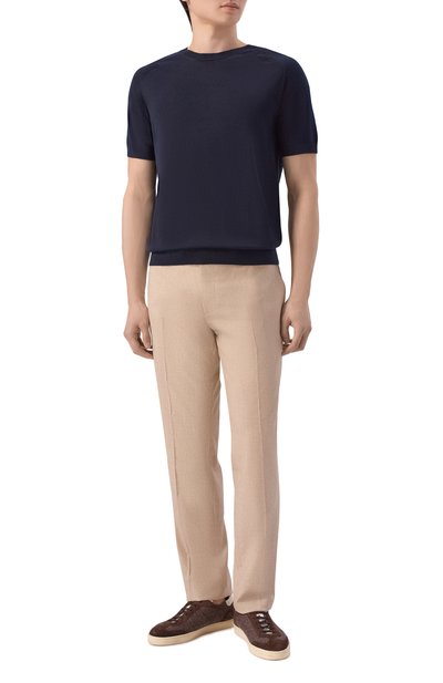 Джемпер из шелка и хлопка KITON, арт. UMM0782, фото 2