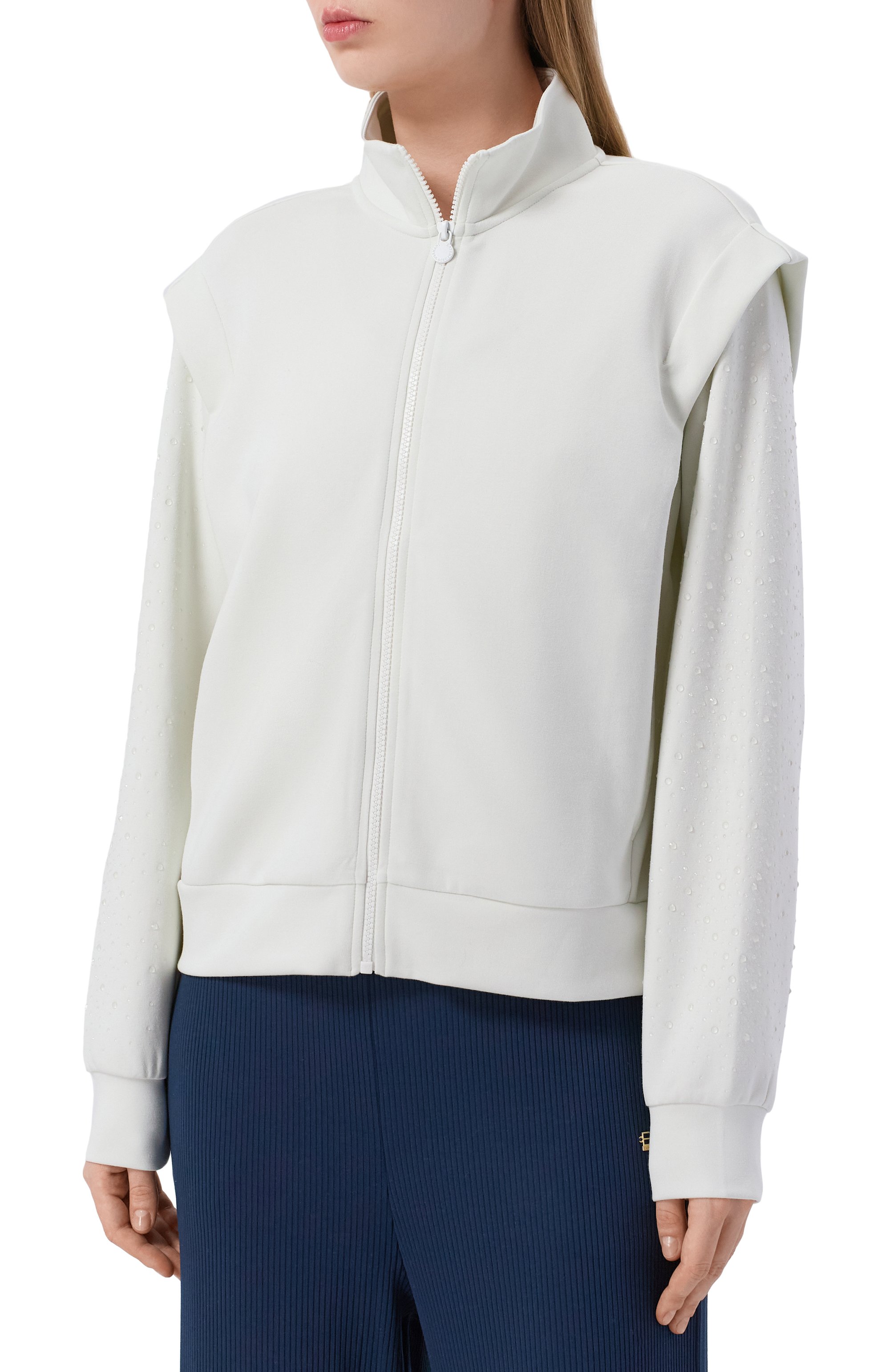 Толстовка с отделкой стразами EA7, арт. 7W001016/AF24375, фото 3