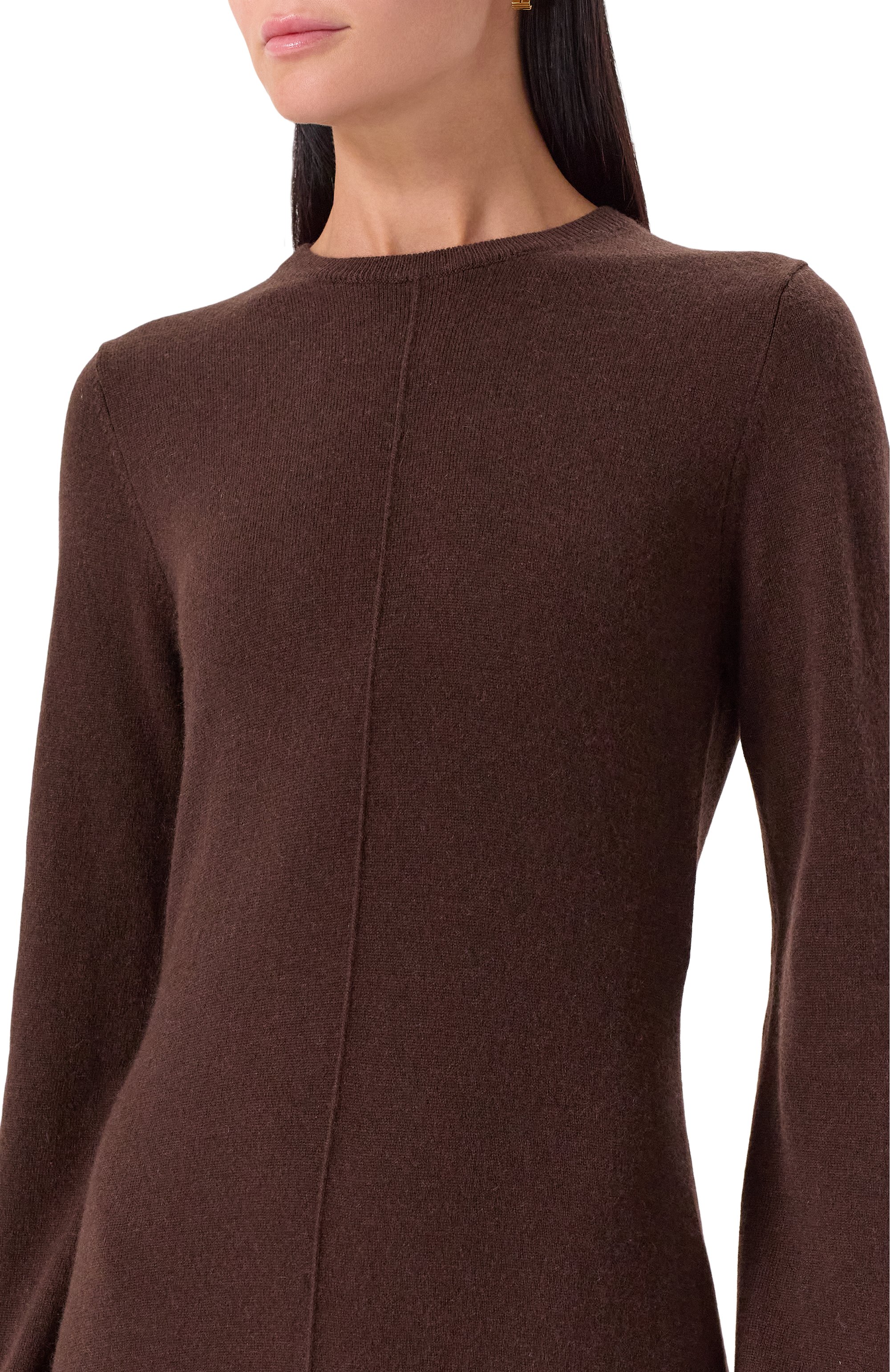 Платье из шерсти и кашемира ALLUDE, арт. 255/17654, фото 5