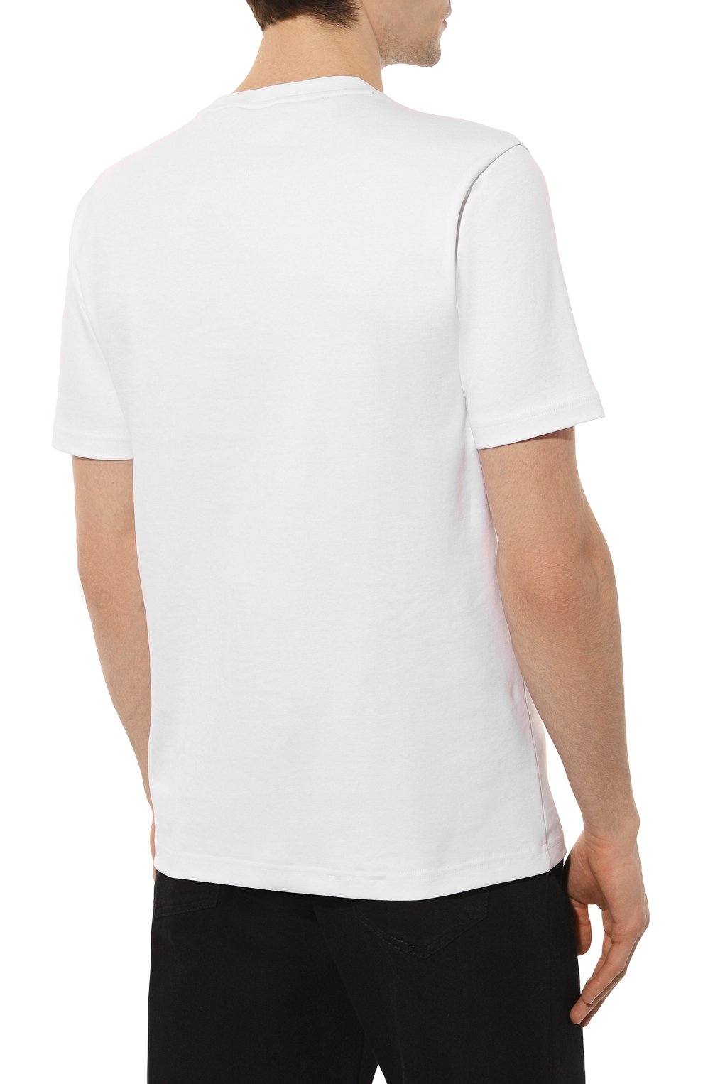 Хлопковая футболка BOSS, арт. 50486205, фото 4