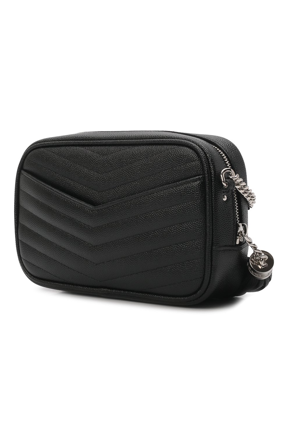 Сумка lou mini SAINT LAURENT черного цвета по цене 121000 руб., арт. 612579/1GF02, фото 4 Сумка lou mini SAINT LAURENT, арт. 612579/1GF02, фото 4