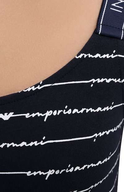 Хлопковый топ EMPORIO ARMANI, арт. 164319/1P219, фото 5