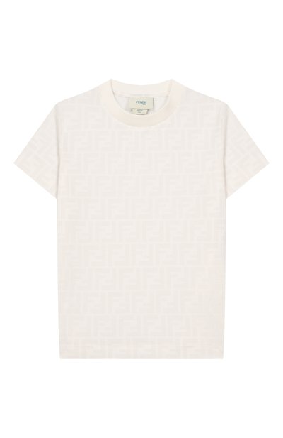 Хлопковая футболка FENDI, арт. JUI181/ATRV/3A-6A