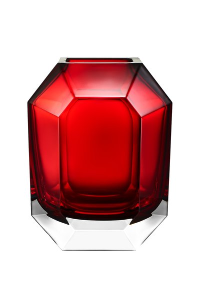 Ваза octogone BACCARAT красного цвета по цене 327000 руб., арт. 2 813 754, фото 2 Ваза octogone BACCARAT, арт. 2 813 754, фото 2
