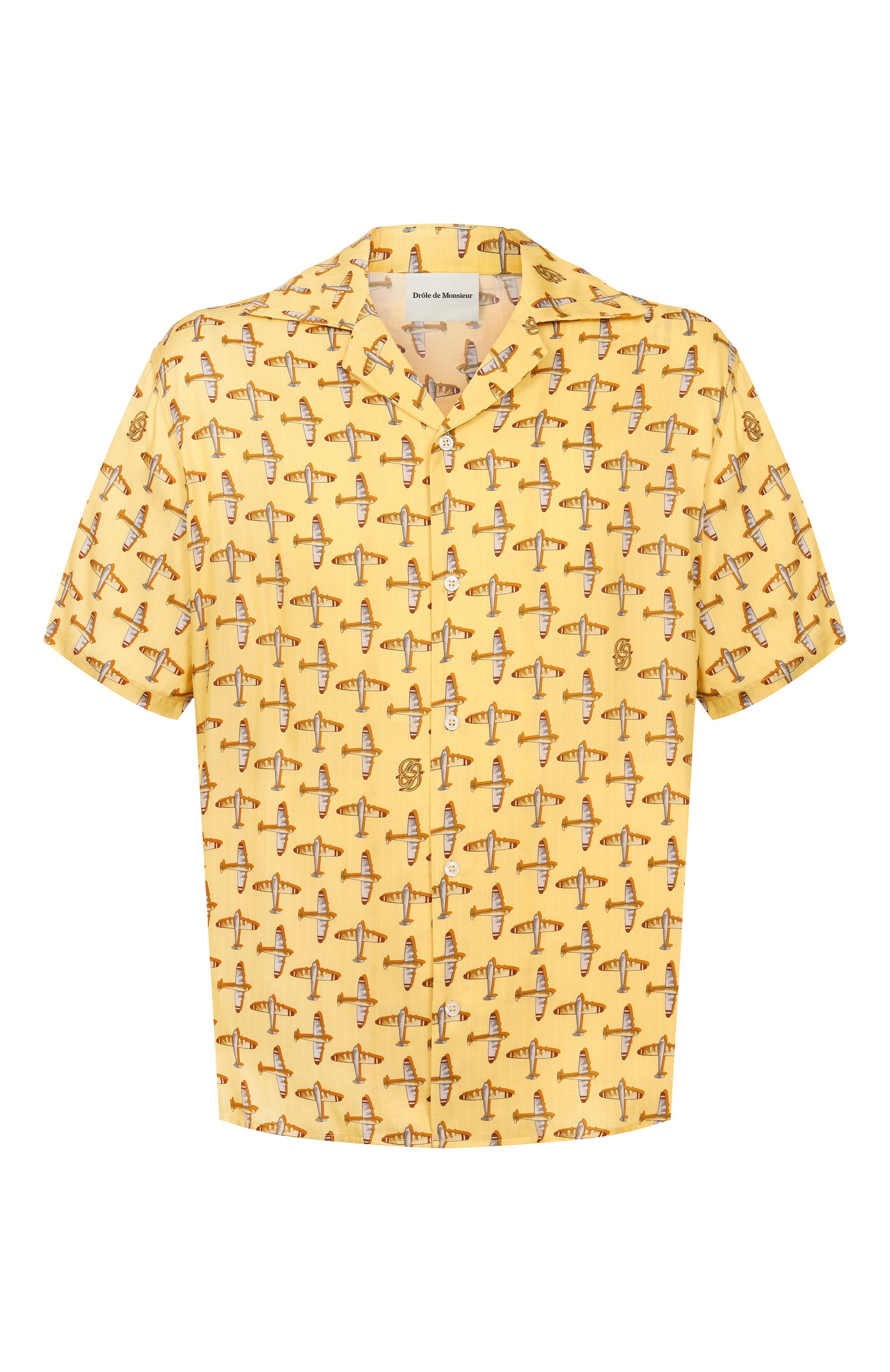 Рубашка из вискозы DROLE DE MONSIEUR, арт. J-SH230-VI028-YL, фото 1