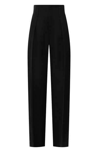 Льняные брюки BRUNELLO CUCINELLI черного цвета по цене 138000 руб., арт. MH506P7969, фото 1 Льняные брюки BRUNELLO CUCINELLI, арт. MH506P7969, фото 1