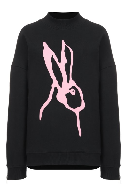 Хлопковый свитшот MSGM 3941MDM83/257795 Чёрный 3941MDM83/257795