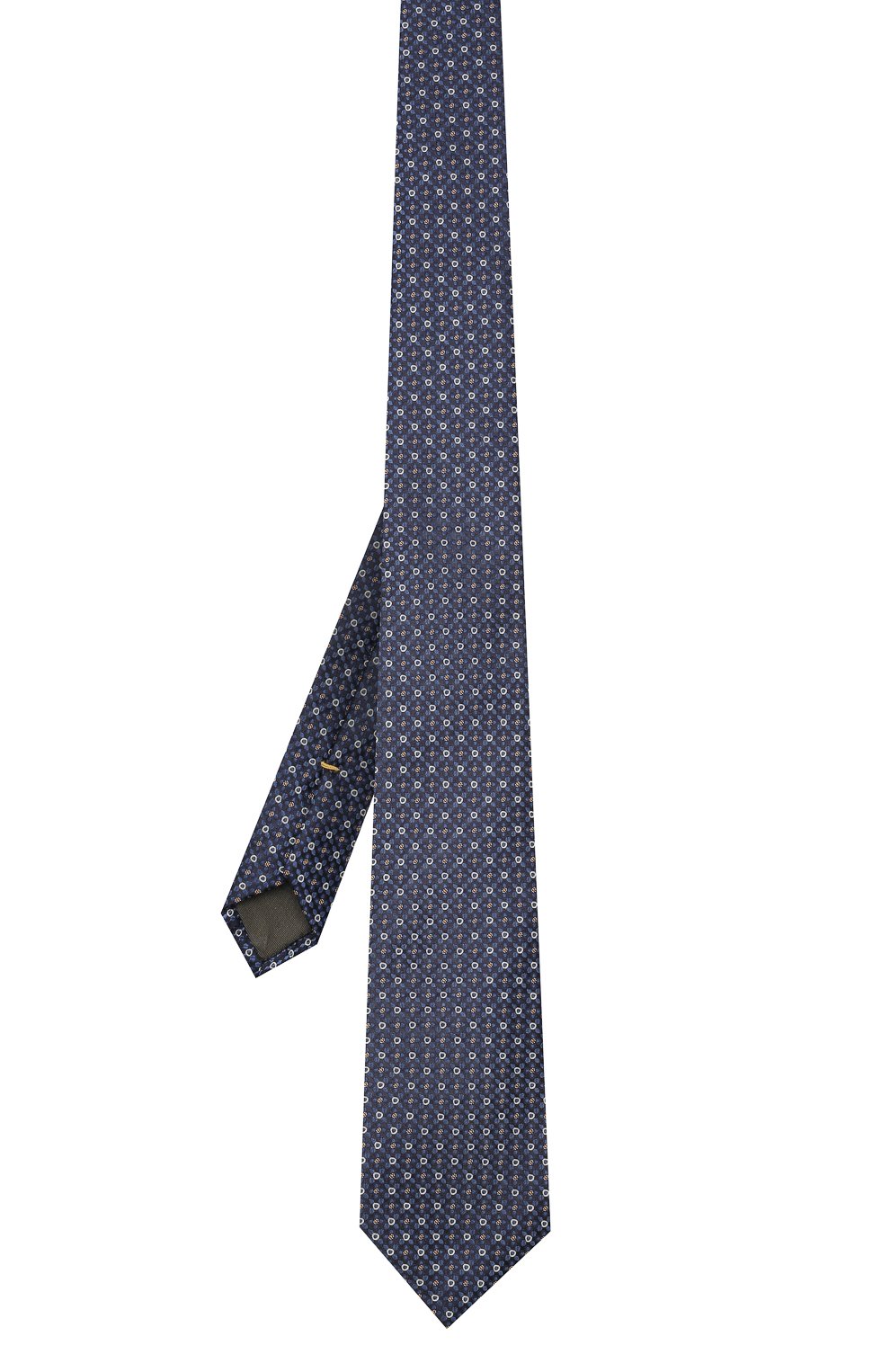 Шелковый галстук CANALI синего цвета по цене 12700 руб., арт. 18/HJ03290, фото 2 Шелковый галстук CANALI, арт. 18/HJ03290, фото 2