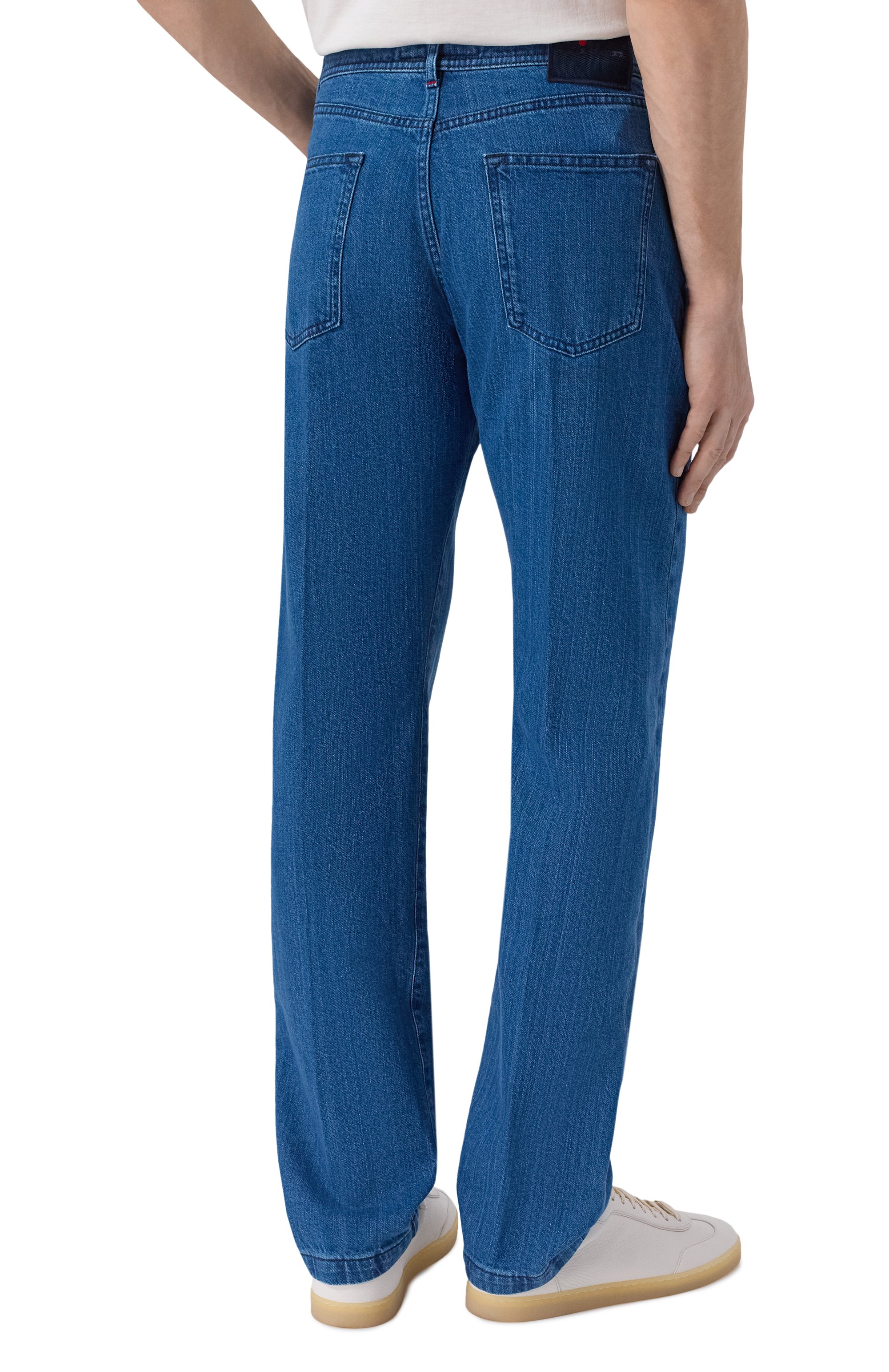 Джинсы KITON синего цвета по цене 239000 руб., арт. UPNJS1K0151H01, фото 4 Джинсы KITON, арт. UPNJS1K0151H01, фото 4