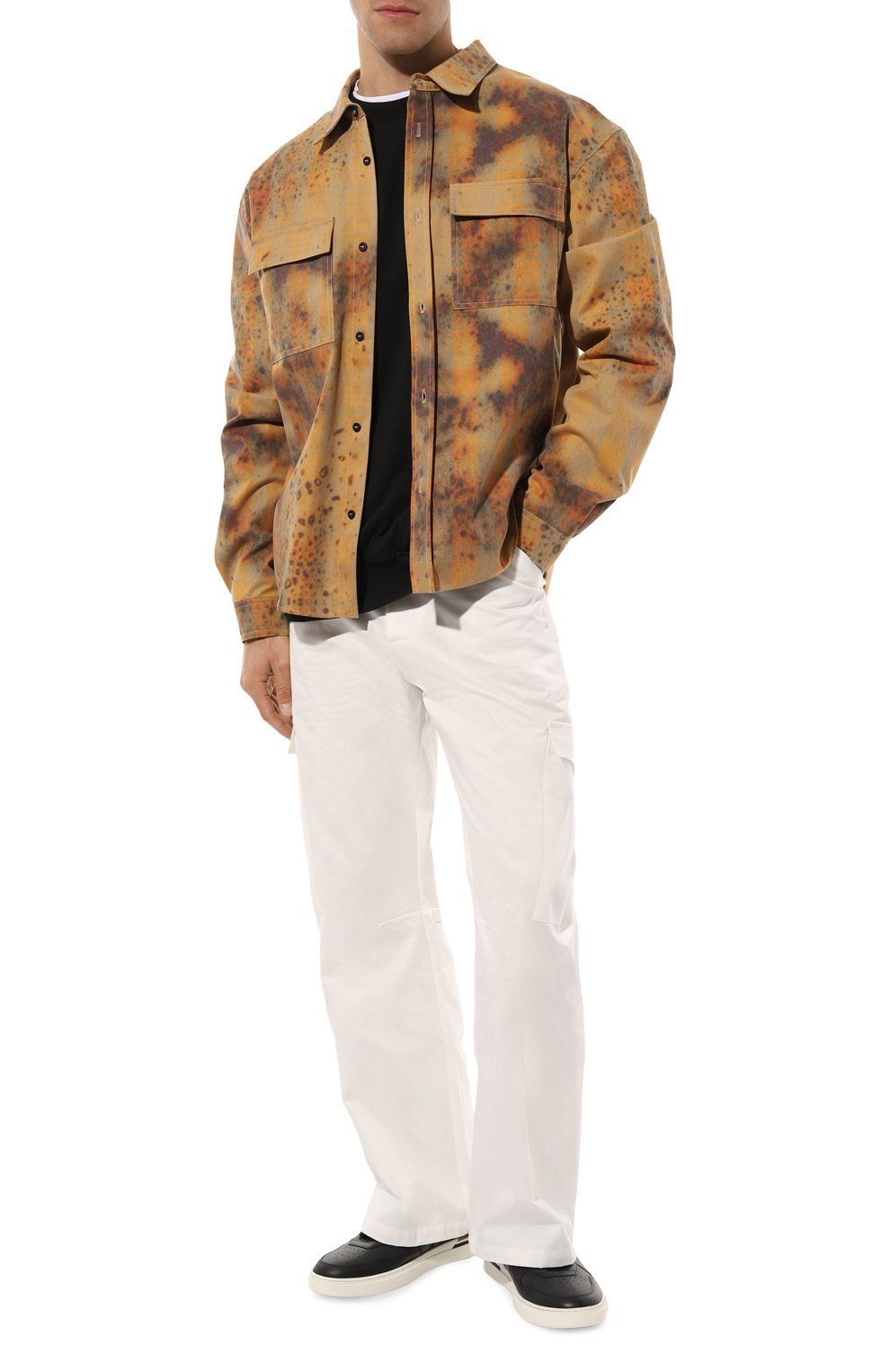 Кожаные кеды BOSS, арт. 50498894, фото 2