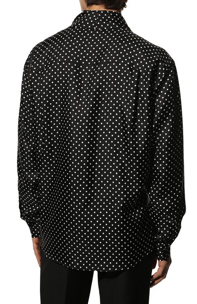 Шелковая рубашка DOLCE & GABBANA, арт. G5JN9T/HS1GN/MTM, фото 4
