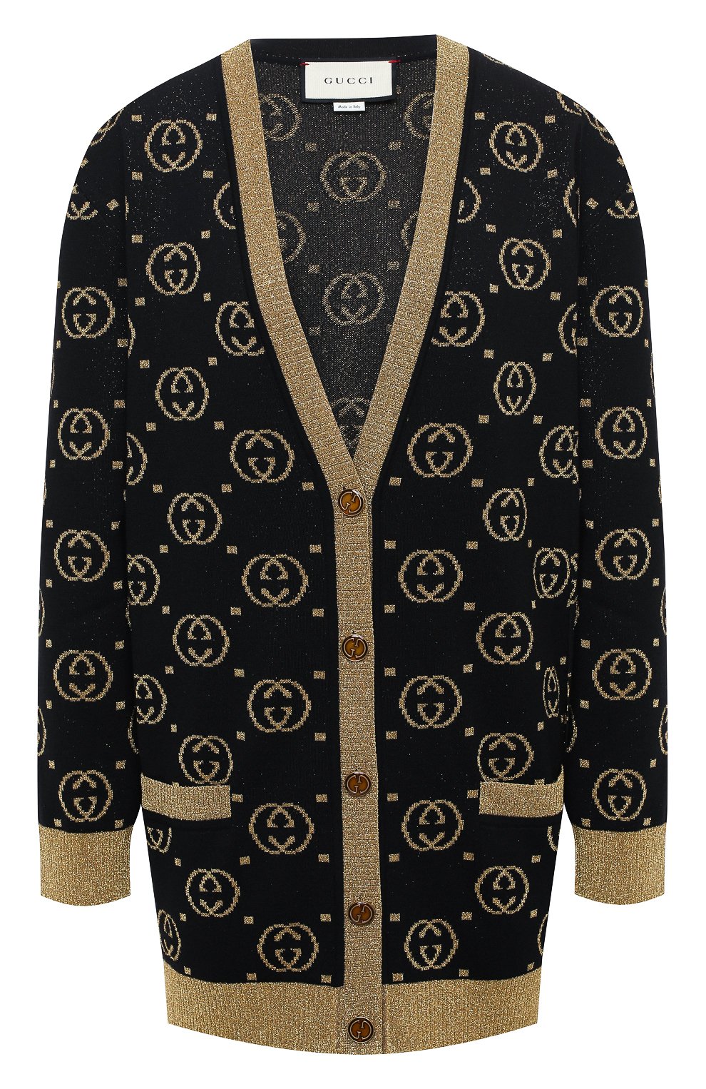 Шерстяной кардиган GUCCI, арт. 555014/XKAH9, фото 1