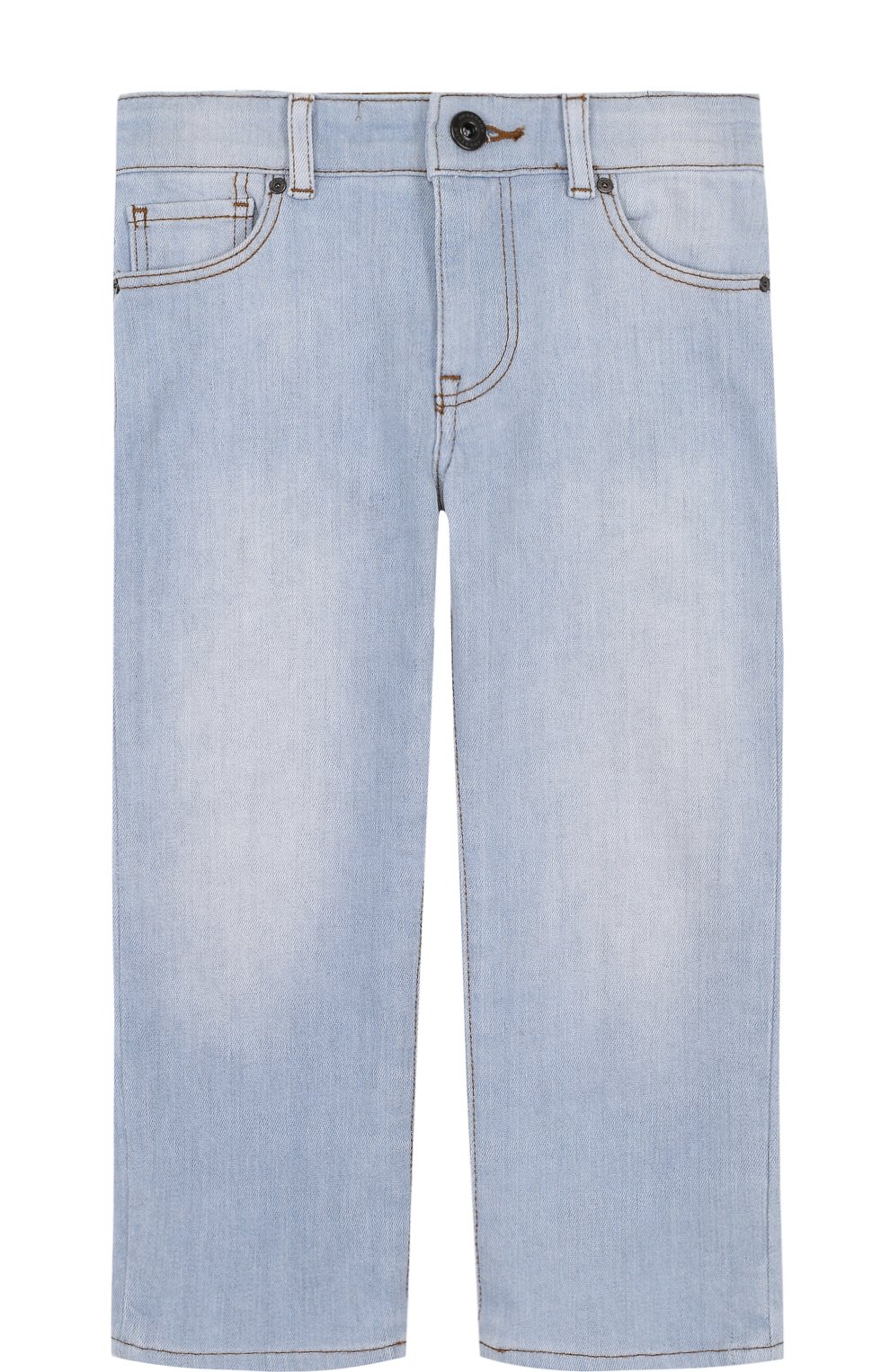 Джинсы с декоративными потертостями BURBERRY, арт. 4063497, фото 1