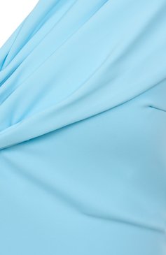 Женское платье LA PETITE ROBE DI CHIARA BONI голубого цвета, арт. ABCKY0JI-BS | Фот�о 6 (Длина Ж (юбки, платья, шорты): Миди; Рукава: Короткие; Материал внешний: Синтетический материал; Стили: Кэжуэл; Случай: Коктейльный; Женское Кросс-КТ: Платье-одежда, платье-футляр; Автоматизация ТО: Проставлено; Автоматизация состава: Проставлено)