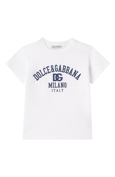 Хлопковая футболка DOLCE & GABBANA, арт. L1JTEV/G7G3V, фото 1