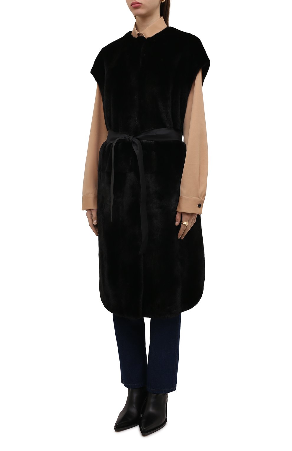 Жилет из меха норки VICTORIA KUSENKOVA, арт. 822800002583, фото 3