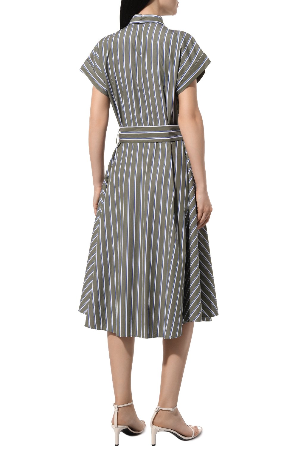 Хлопковое платье KITON, арт. D55375H08808, фото 4