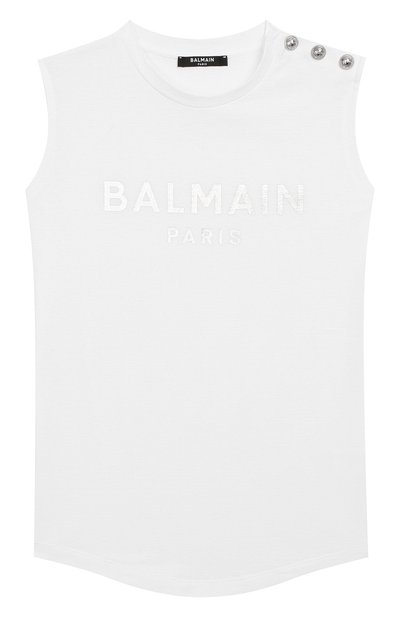 Хлопковая майка BALMAIN, арт. 6M8042/MX030/12-16, фото 1