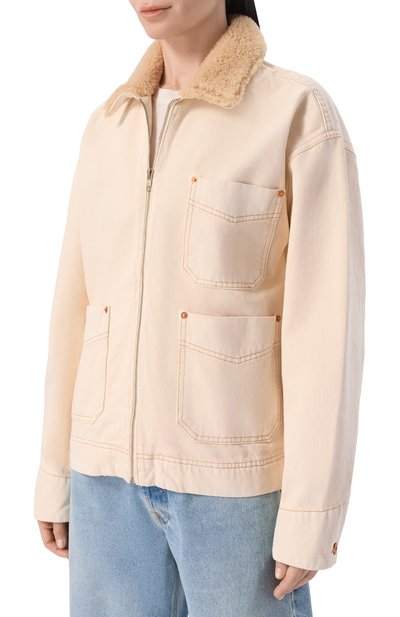 Джинсовая куртка casey square worker SLVRLAKE, арт. CATK407PWECR, фото 3