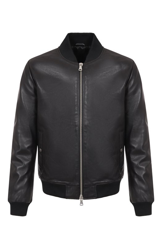 Кожаный бомбер Dirk Bikkembergs BML1031 Чёрный BML1031