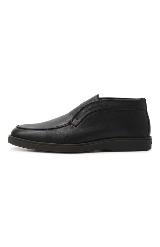 Кожаные ботинки Detroit Santoni MGDG17823SM0AWLM Чёрный  MGDG17823SM0AWLM Фото 4