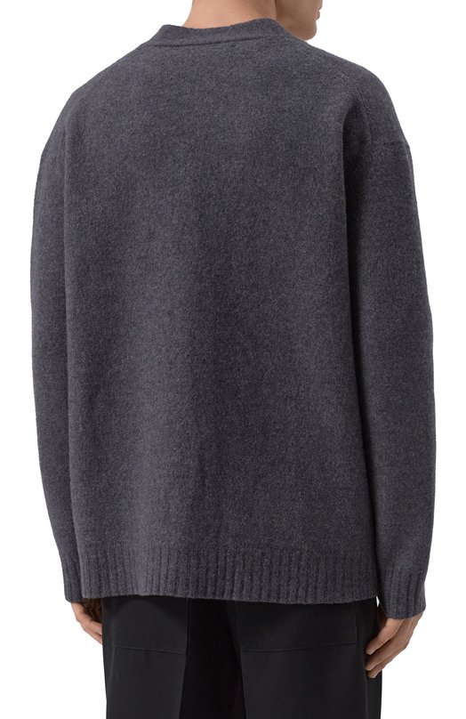 Шерстяной кардиган Jil Sander J22HP0005/J14506 Серый  J22HP0005/J14506 Фото 4