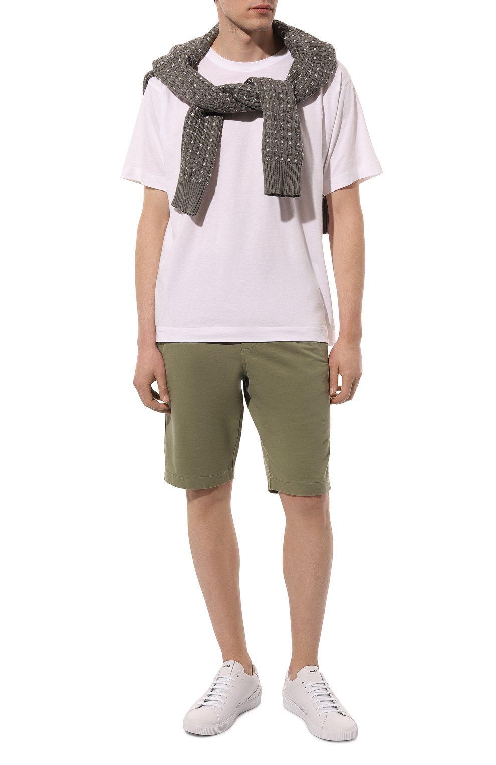 Кожаные кеды HUGO, арт. 50481807, фото 2