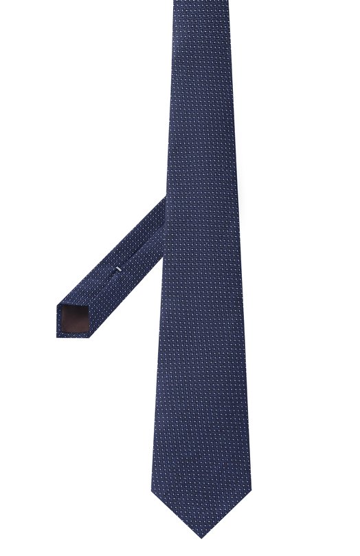 Шелковый галстук Canali 18/HJ04366 Синий  18/HJ04366 Фото 3