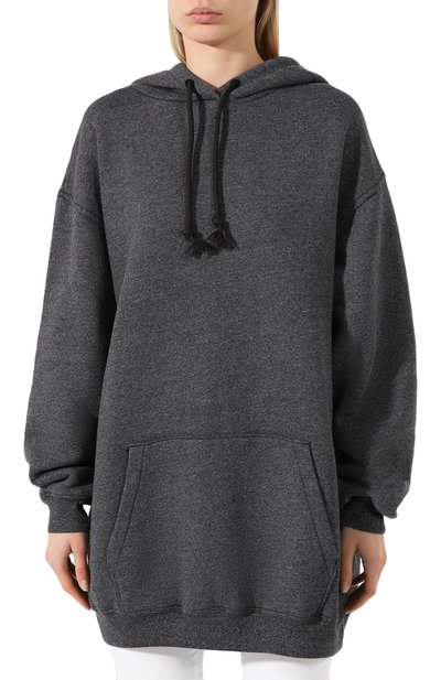 Хлопковое худи ACNE STUDIOS, арт. AI0044/W, фото 3