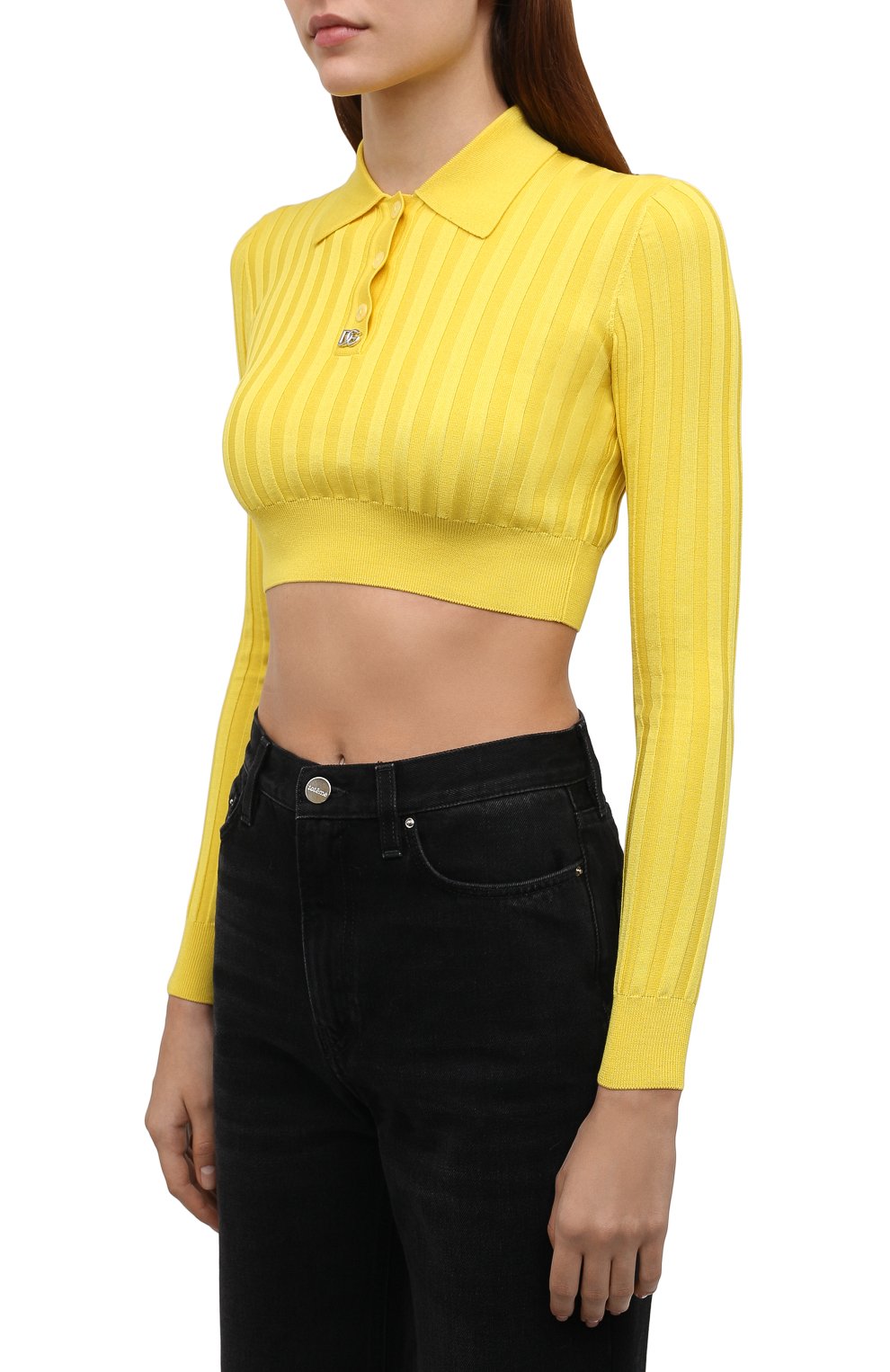 Шелковый пуловер DOLCE & GABBANA, арт. FX307Z/JASQ9, фото 3