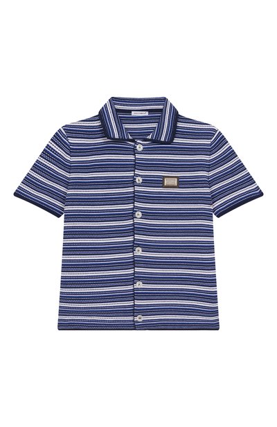 Хлопковая рубашка DOLCE & GABBANA, арт. L4KWG9/JBCF8/8-14