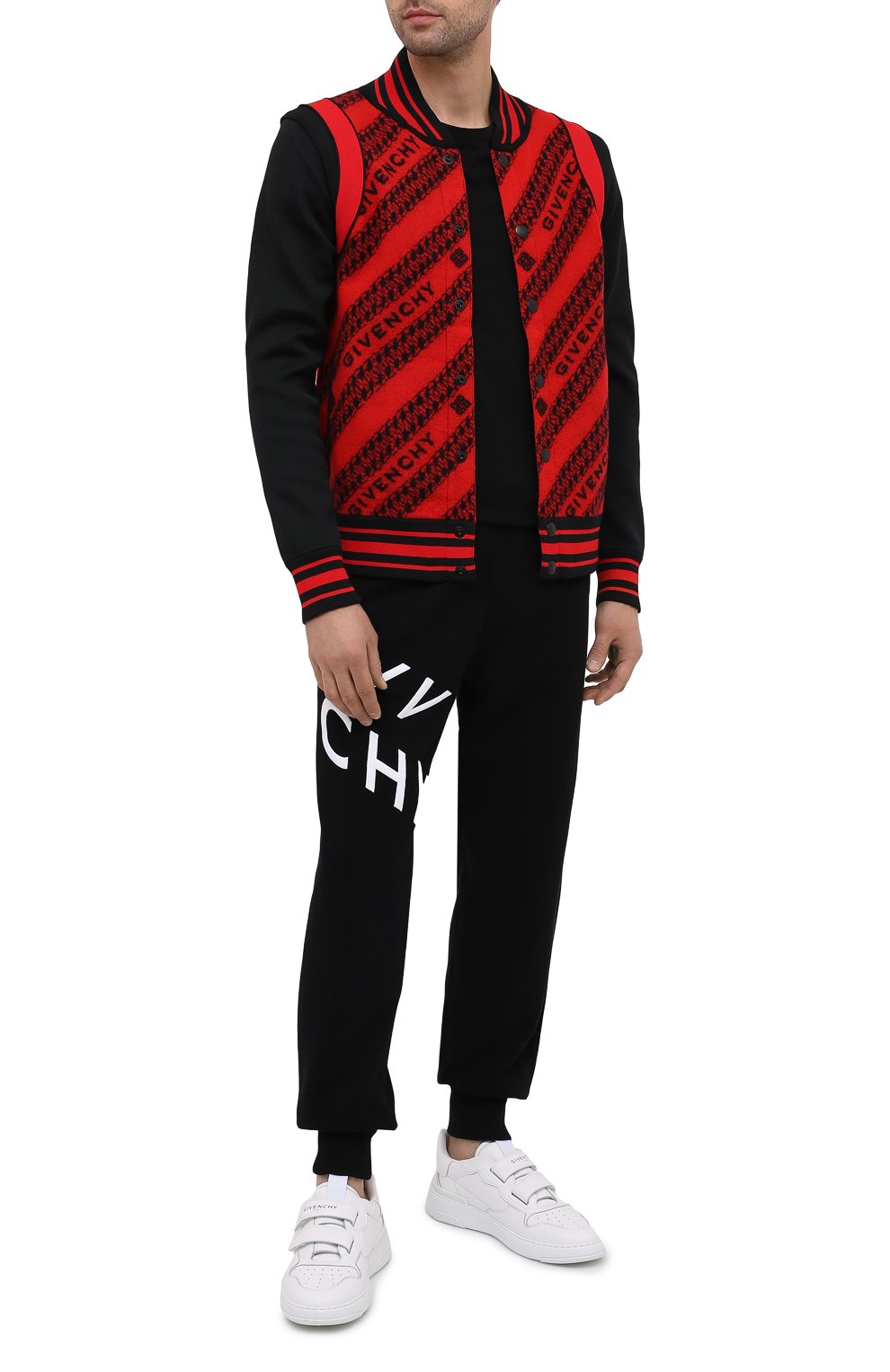 Хлопковые джоггеры GIVENCHY, арт. BM50N930AF, фото 2