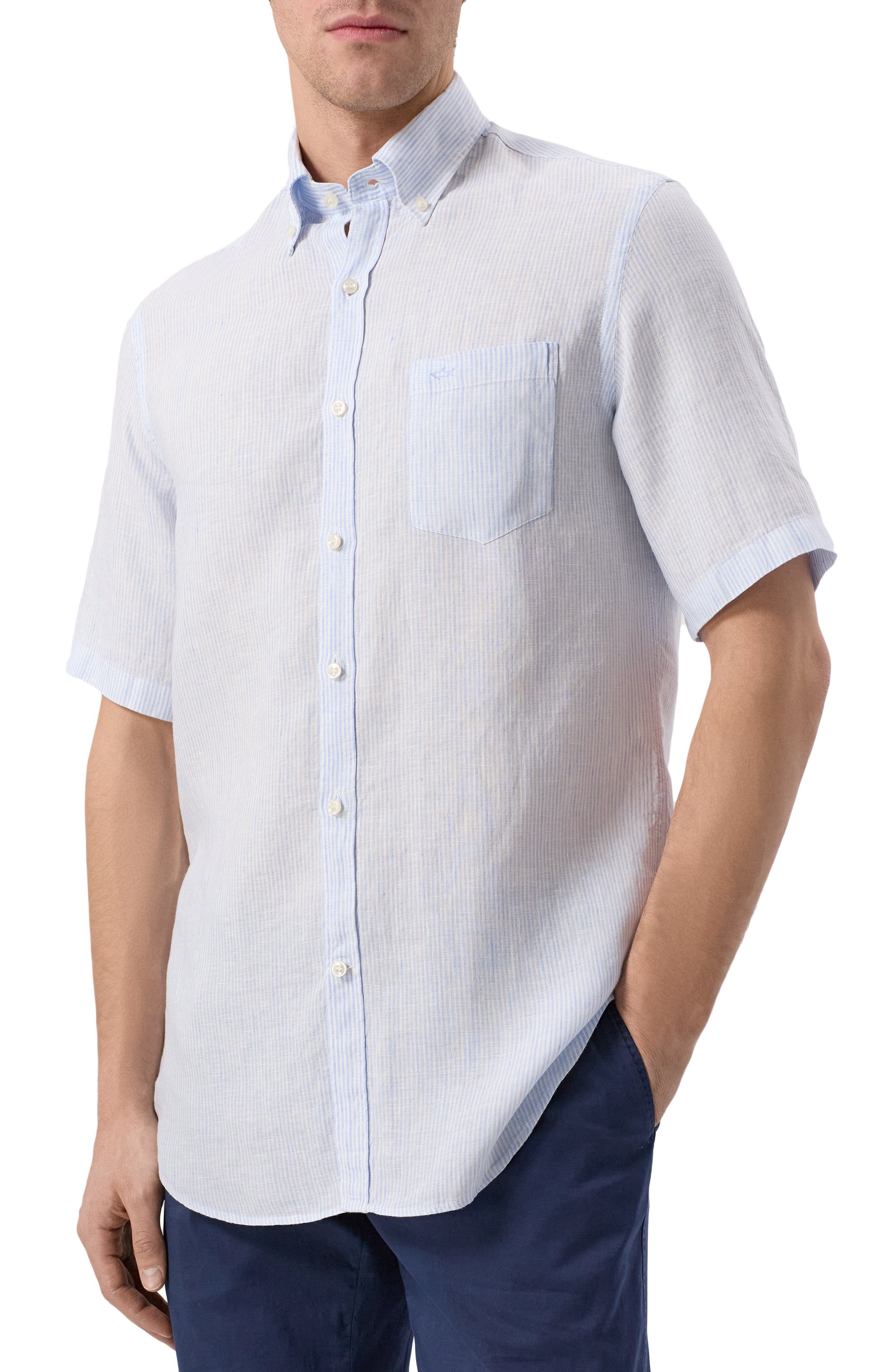 Льняная рубашка PAUL&SHARK, арт. 25413011, фото 3