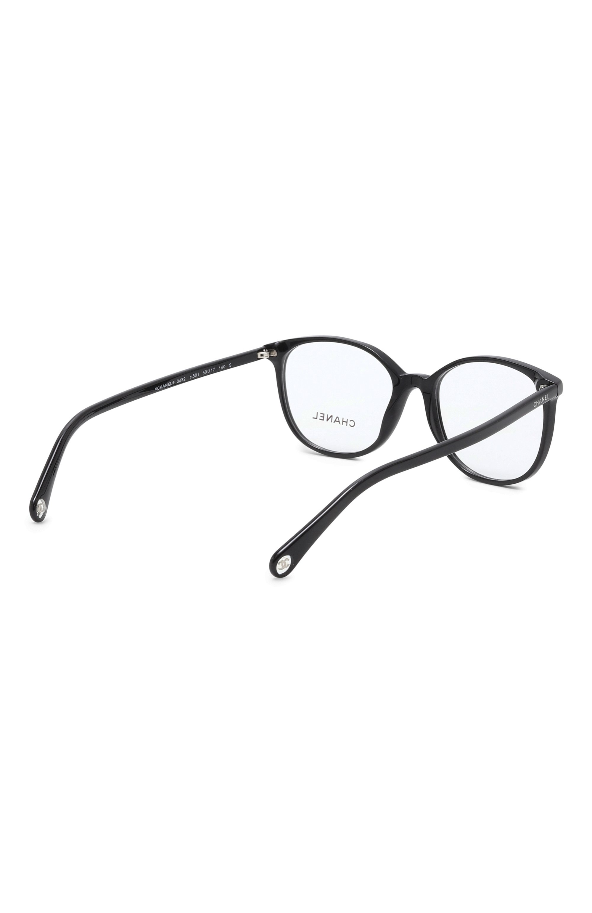 Оправа CHANEL черного цвета по цене 53800 руб., арт. 3432-C501 50, фото 4 Оправа CHANEL, арт. 3432-C501 50, фото 4