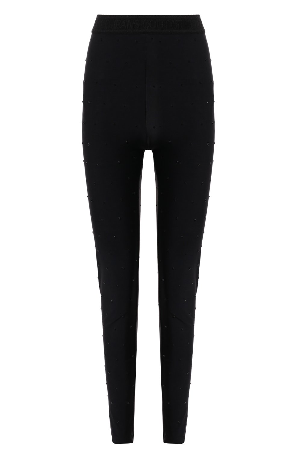 Легинсы с отделкой стразами VERSACE JEANS COUTURE, арт. 76HACE05/CJXXE, фото 1