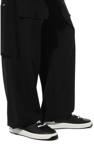 Кожаные кеды b-court BALMAIN, арт. BM0VI288/LBRT, фото 3